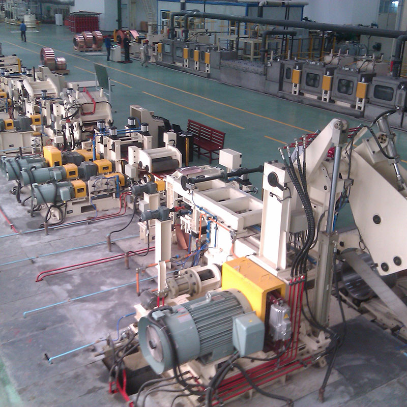 拉彎矯直線(xiàn) Tension leveler